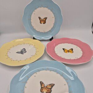 Lenox Butterfly Meadow By Louise Le Luyer Desert Plates 21 cm Pastel Colours